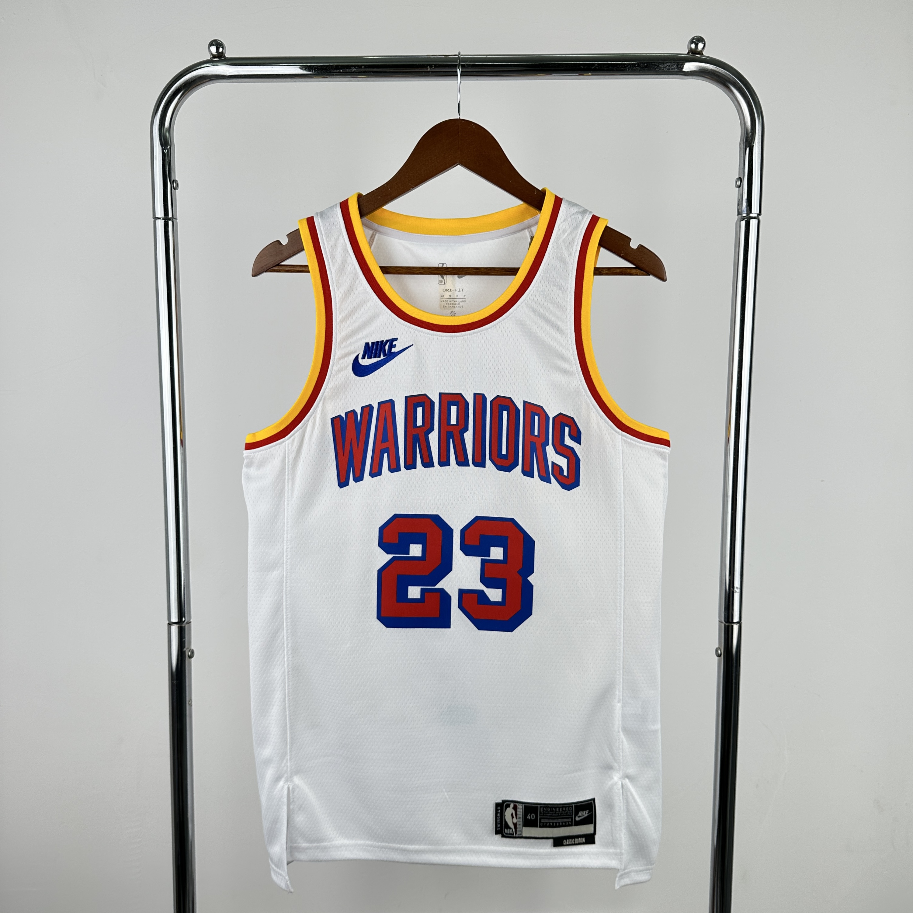 Men Golden State Warriors #23 Green White City Edition Season Nike 2025 NBA Jersey